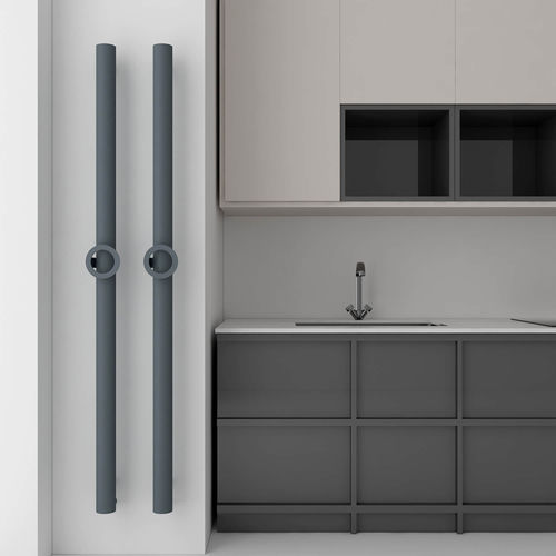 Sèche-serviettes électrique - OTTO SINGLE - Carisa Designer Radiators - 0...500 w / contemporain / en aluminium