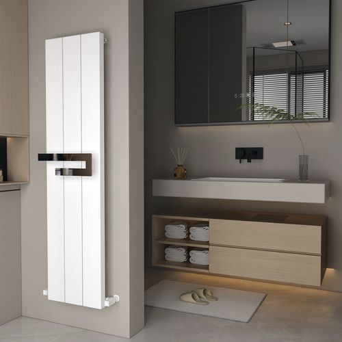 Sèche-serviettes à eau chaude - CARISA ELVINO BATH - Carisa Designer Radiators - 501 w...750 w / 751 w...1000 w / contemporain