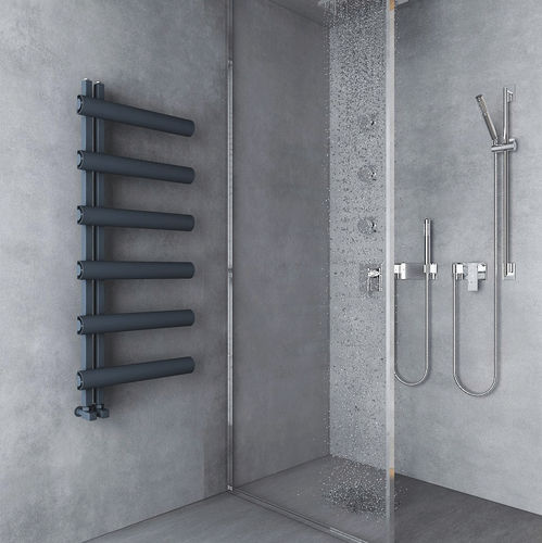 Sèche-serviettes à eau chaude - MOON L - Carisa Designer Radiators - 0...500 w / contemporain / en aluminium