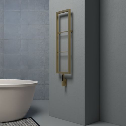 Sèche-serviettes électrique - VERO - Carisa Designer Radiators - 0...500 w / contemporain / en inox