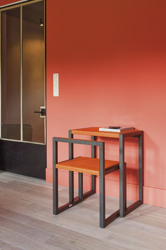Ensemble table et chaises contemporain - VISA - WILDSPIRIT - en bois