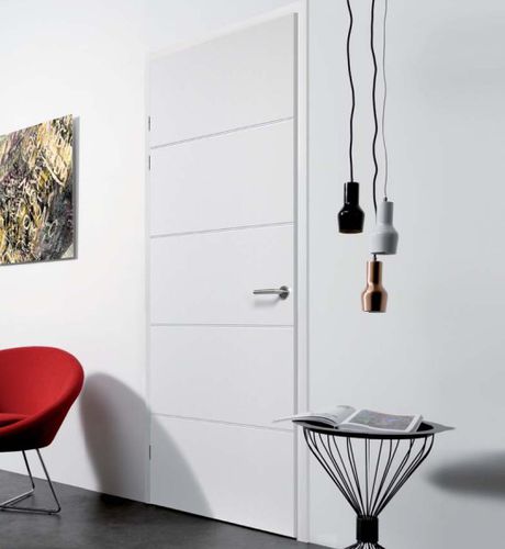 Porte d'intérieur - AL series - Svedex - en bois / battante / contemporaine