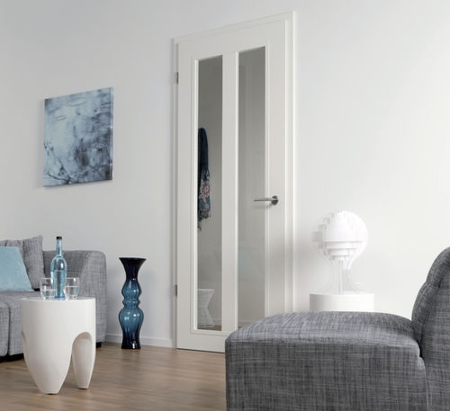 Porte d'intérieur - CN series - Svedex - en bois / battante / contemporaine