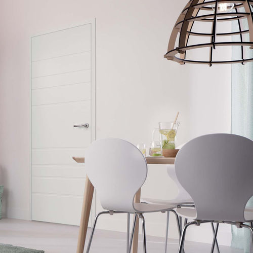 Porte d'intérieur - FR series - Svedex - en bois / battante / contemporaine
