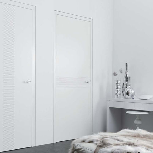 Porte d'intérieur - LV series - Svedex - en bois / battante / contemporaine