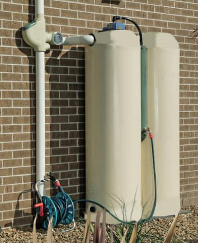 Kit de récupération d'eau de pluie pour habitat - SLIM-LINE - Tower Tank Systems