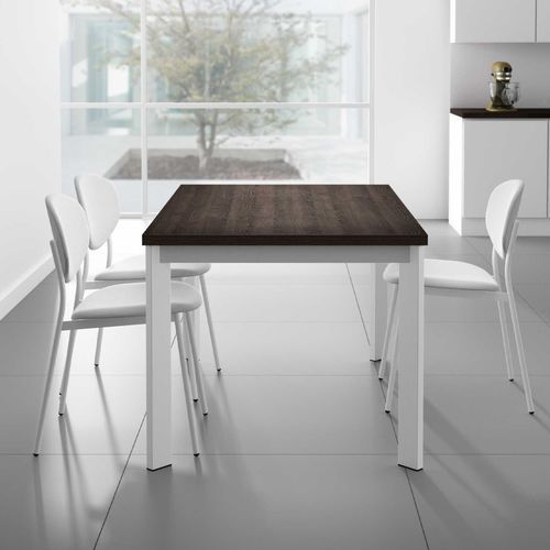 Table contemporaine - POKER - Cancio - en verre trempé / en stratifié / en céramique