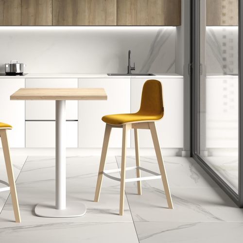 Chaise de bar contemporaine - DOLCE - Cancio - de cuisine / d'intérieur / en tissu