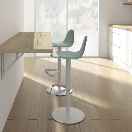 Chaise de bar contemporaine - TABU - Cancio - d'intérieur / en tissu / en contreplaqué