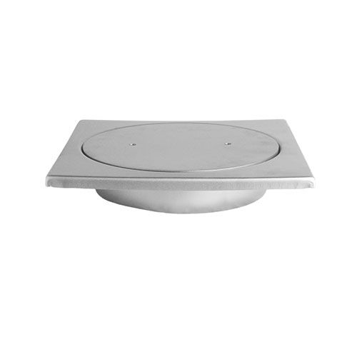 Siphon de sol en métal - C30TS  - Caggiati Maurizio srl - pour espace public / vertical / carré