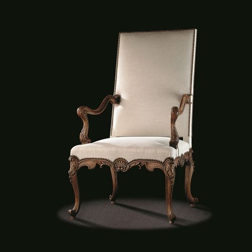 Fauteuil de style - R TF A 10 - MASSANT - en bois / avec dossier haut