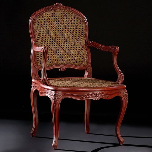 Fauteuil de style Louis XV - L15 TF A3 - MASSANT - en bois
