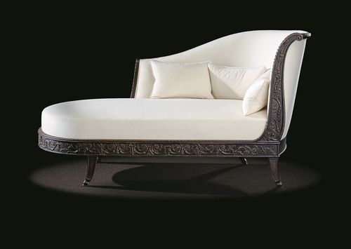 Méridienne de style Directoire - D TC 6 - MASSANT - en tissu / en bois