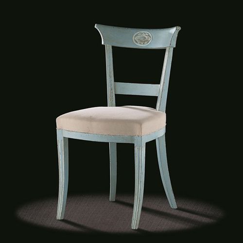 Chaise de style Directoire - D T 4 - MASSANT - d'intérieur / en tissu / avec piètement en bois