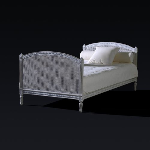 Lit simple - MLT 03 - MASSANT - de style Louis XVI / avec tête de lit / en bois