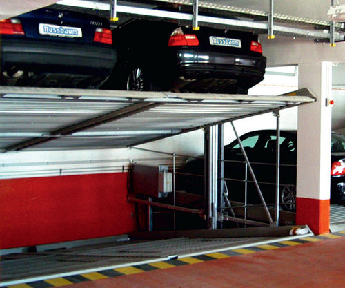 Plateforme pour parking inclinée - Liftparker N4102 - Nussbaum Parking - mécanique / à deux niveaux
