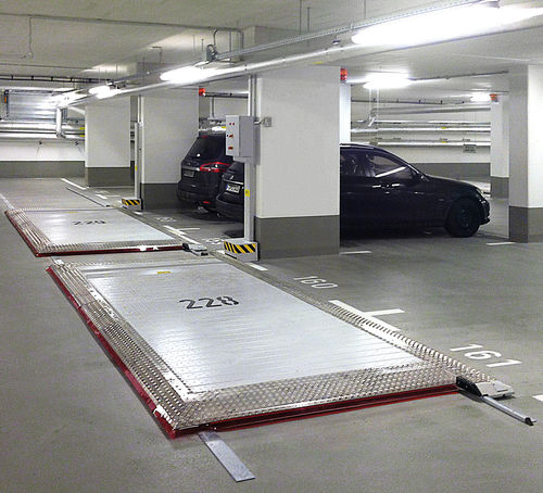 Plateforme pour parking coulissante - N6101 - Nussbaum Parking - mécanique
