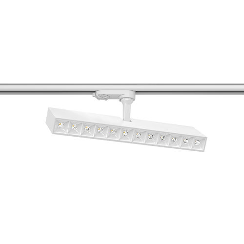 Éclairage sur rail à LED - ALFA 32W - Beneito Faure Lighting - rectangulaire / en aluminium extrudé / pour musée