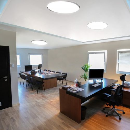 Luminaire encastrable au plafond - TRIMLESS ALABAMA - BPM Lighting  - à LED / fluorescent / rond