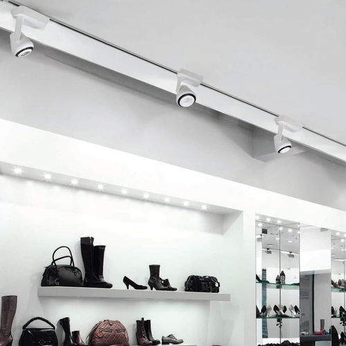 Éclairage sur rail à LED - KOL AERIAL - BPM Lighting  - rond / en aluminium / professionnel