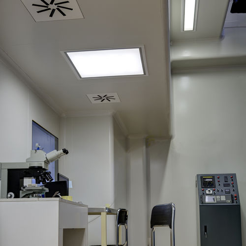 Luminaire apparent - CLEAN ROOM CDP - Buck d.o.o.  - encastrable au plafond / à LED / fluorescent
