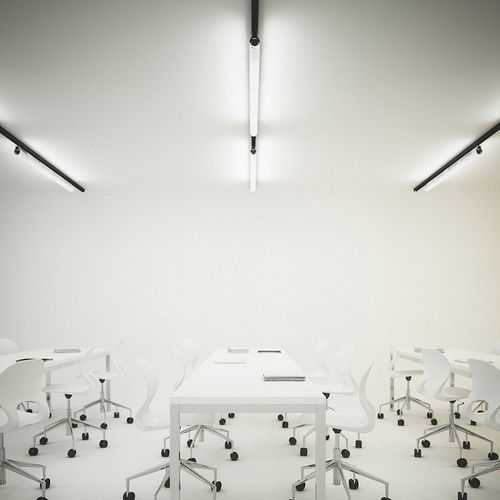 Éclairage sur rail à LED - LUCIA /T - Buck d.o.o.  - fluorescent / linéaire / en aluminium extrudé