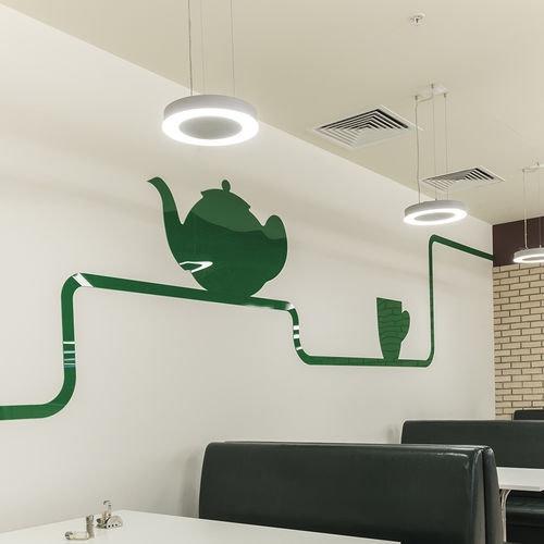 Luminaire suspendu - RING /S - Buck d.o.o.  - à LED / fluorescent / rond