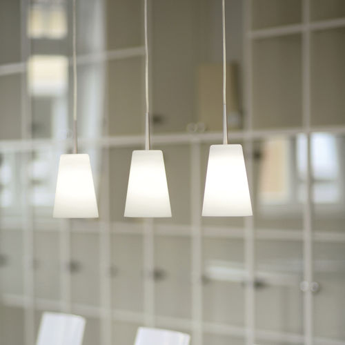 Suspension - CONO - Casablanca Leuchten GmbH Distribution millelumen  - en aluminium / en verre soufflé / contemporaine