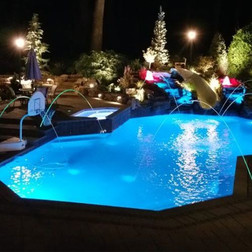 Spot encastré - COLORPOOL-PLAY - danlite - à LED / rond / de jardin