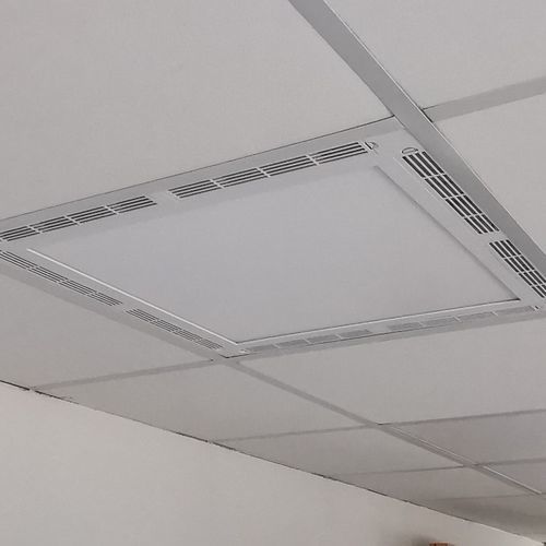 Luminaire encastrable au plafond - WINDCLEAN - danlite - à LED / carré / IP44