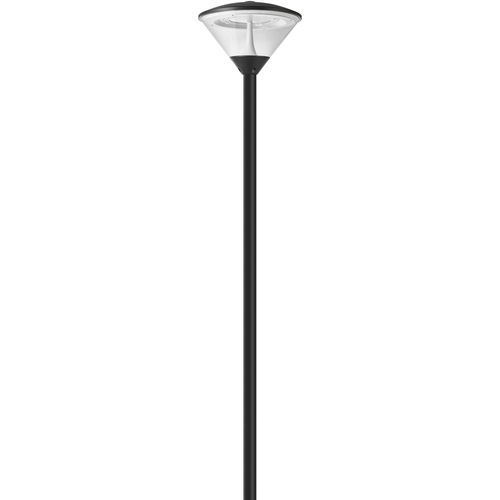 Lampadaire urbain - ELENIO PEDESTRIAN - danlite - contemporain / en aluminium / avec diffuseur en verre trempé