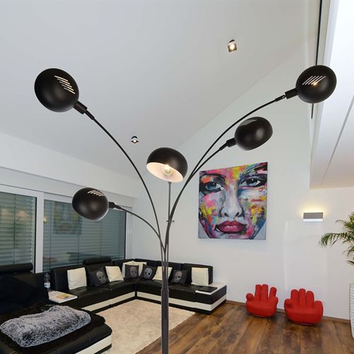 Lampe sur pied - ELTANIN - Deko-Light Elektronik Vertriebs GmbH  - en métal / design original / d'intérieur