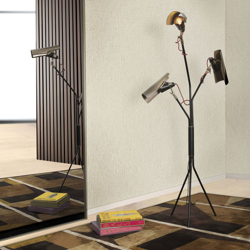 Lampe sur pied - JACKSON - DelightFULL - en aluminium / en laiton / contemporaine