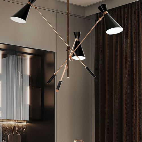 Suspension - STANLEY - DelightFULL - en aluminium / en laiton / contemporaine