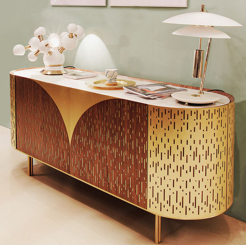Lampe de table - ATOMIC - DelightFULL - en laiton / en acier / design original