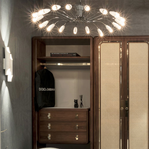 Lustre design minimaliste - NORAH - DelightFULL - en laiton / en aluminium / professionnel