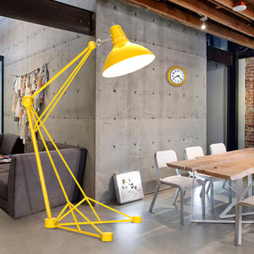 Lampe sur pied - DIANA - DelightFULL - en aluminium / en acier / contemporaine
