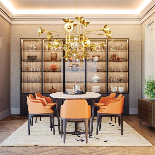 Suspension - BOTTI - DelightFULL - en laiton / contemporaine / d'intérieur