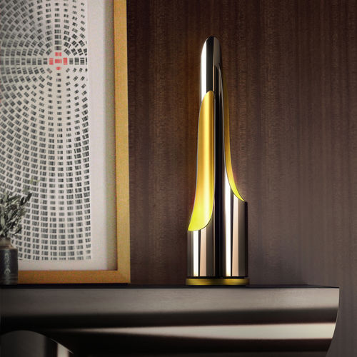 Lampe de chevet - COLTRANE - DelightFULL - en laiton / en acier / contemporaine