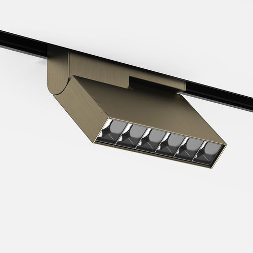 Éclairage sur rail à LED - °knick small - Eden Design B.V.B.A  - rectangulaire / en aluminium / pour commerce