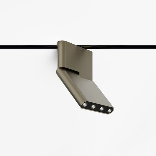 Éclairage sur rail à LED - °turn.micro - Eden Design B.V.B.A  - rectangulaire / en aluminium anodisé / professionnel