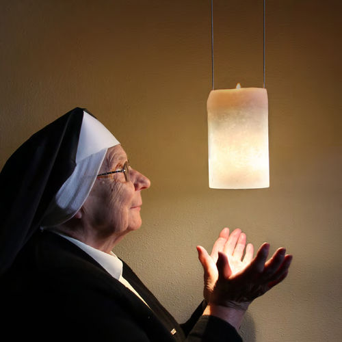 Suspension - °led on fire - Eden Design B.V.B.A  - en aluminium / en acier / contemporaine