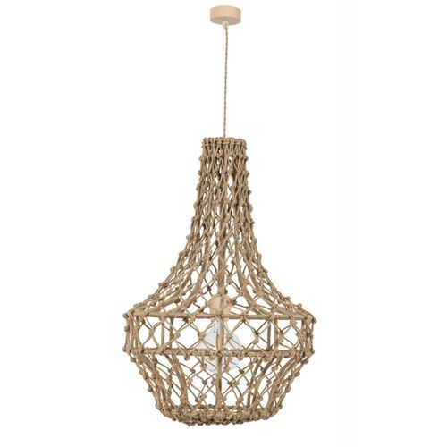 Lustre contemporain - EMY - Gallis SA  - en métal / en tissu / 1 ampoule