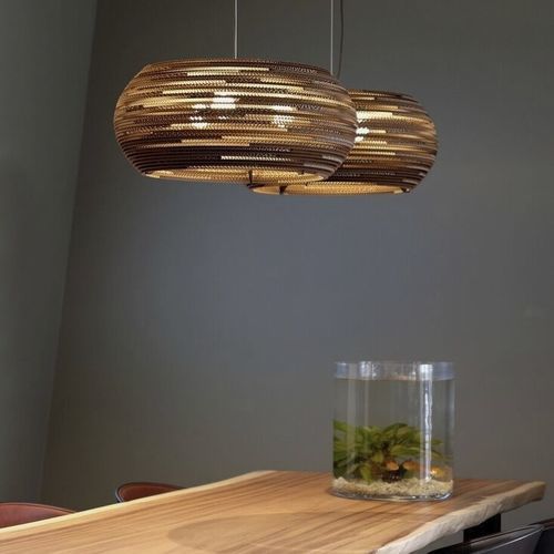 Suspension - OHIO - graypants  - en verre dépoli / en carton / de style