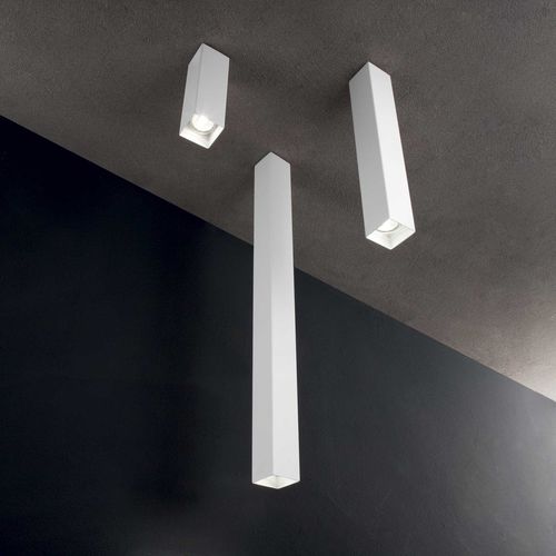 Plafonnier contemporain - Sky pl1  - Ideal Lux S.r.l.  - rectangulaire / en métal / en laiton