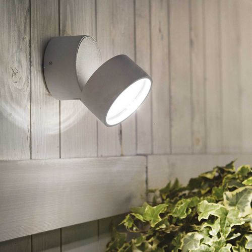 Applique murale contemporaine - Omega - Ideal Lux S.r.l.  - d'extérieur / en aluminium peint / en verre