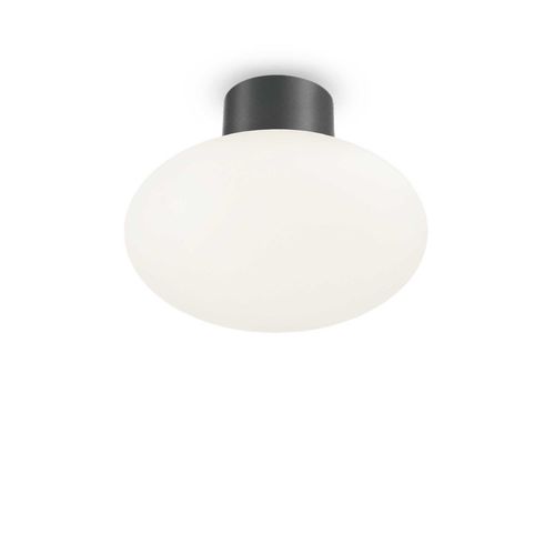 Plafonnier contemporain - CLIO  - Ideal Lux S.r.l.  - rond / en fonte d'aluminium / en plastique