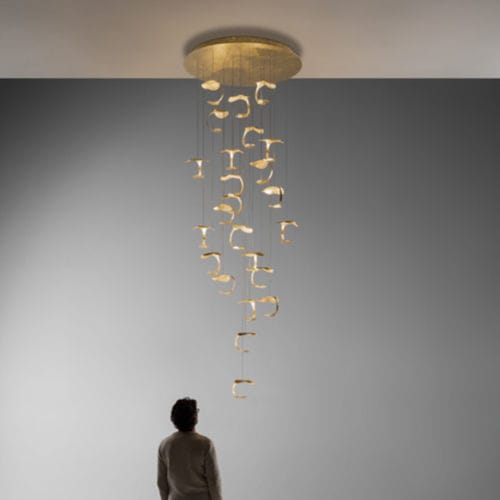 Suspension - LE GIGINE - Knikerboker - en acier / contemporaine / d'intérieur