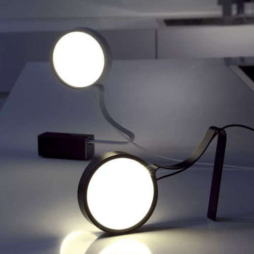 Lampe de table - DO NOT DISTURB - Knikerboker - en acier / en verre / contemporaine