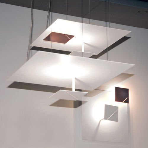 Suspension - DESAGN: 50A2 - Knikerboker - en acier inoxydable / contemporaine / d'intérieur